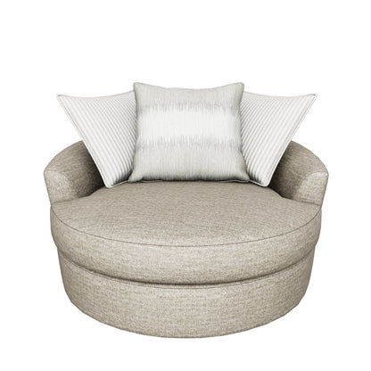 Creswell Oversized Swivel Accent Chair