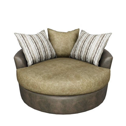 Alesbury Oversized Swivel Accent Chair