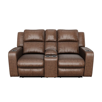 Lavenhorne Reclining Loveseat with Console