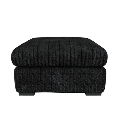 Midnight-Madness Oversized Accent Ottoman