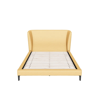 Maloken Queen Upholstered Bed with Roll Slats