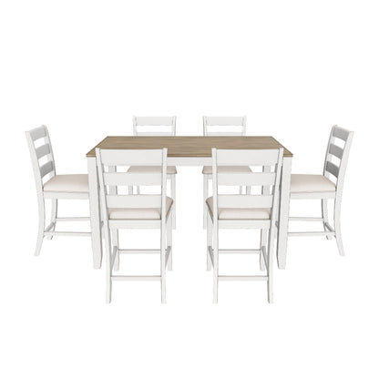 Skempton Counter Height Dining Table and Bar Stools (Set of 7)