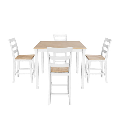Gesthaven Counter Height Dining Table and 4 Barstools (Set of 5)