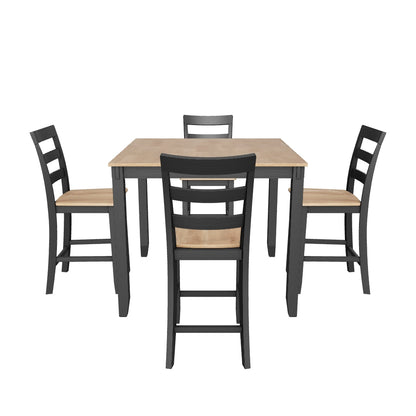 Ashley Homestore | Gesthaven- Counter Height Dining Table and 4 Barstools (Set of 5)