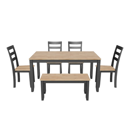 D399-325 Gesthaven Dining Room Table Set (6/CN)