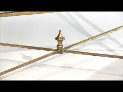 24278-C-UTT |Henzler 114 W x 83 H x 35 D Rectangle Console Table with Mirror Top