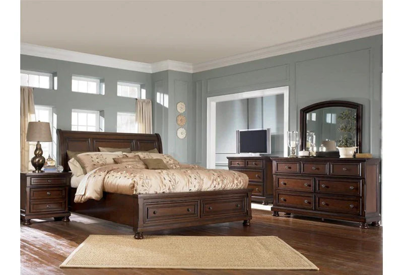 Porter Queen Sleigh Bedroom