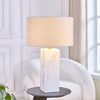 Quartz Grey Marble Table Lamp