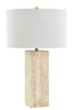 Quartz Travertine Table Lamp
