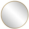 Padria Round Mirror - 60 Brass