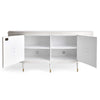 Paris 77 Inch Console Cabinet - White