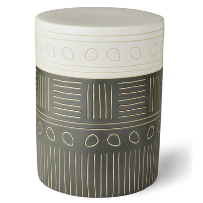 Hieroglyphics Garden Stool