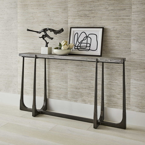 Tapering Off Console Table, 2 Cartons