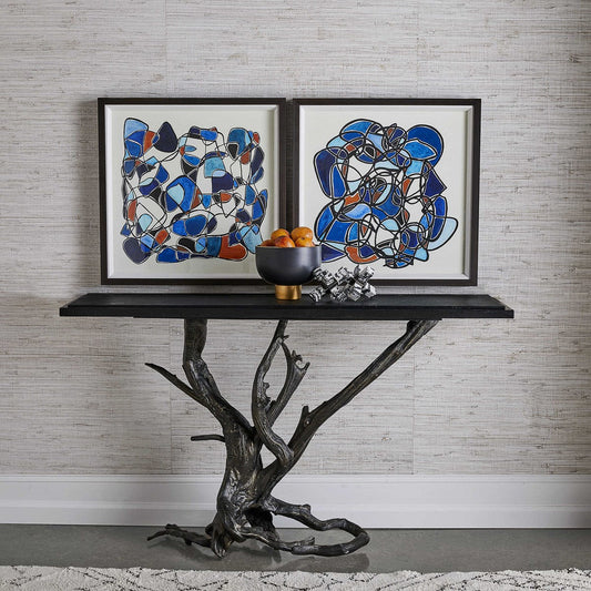 Big Sur Table - Bronze/Black, 2 Cartons