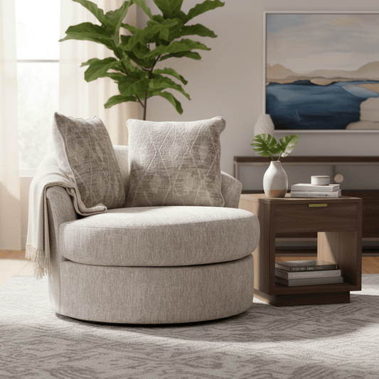 Rawcliffe SWIVEL ACCENT CHAIR