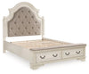Realyn Queen Upholstered Bed With Storage