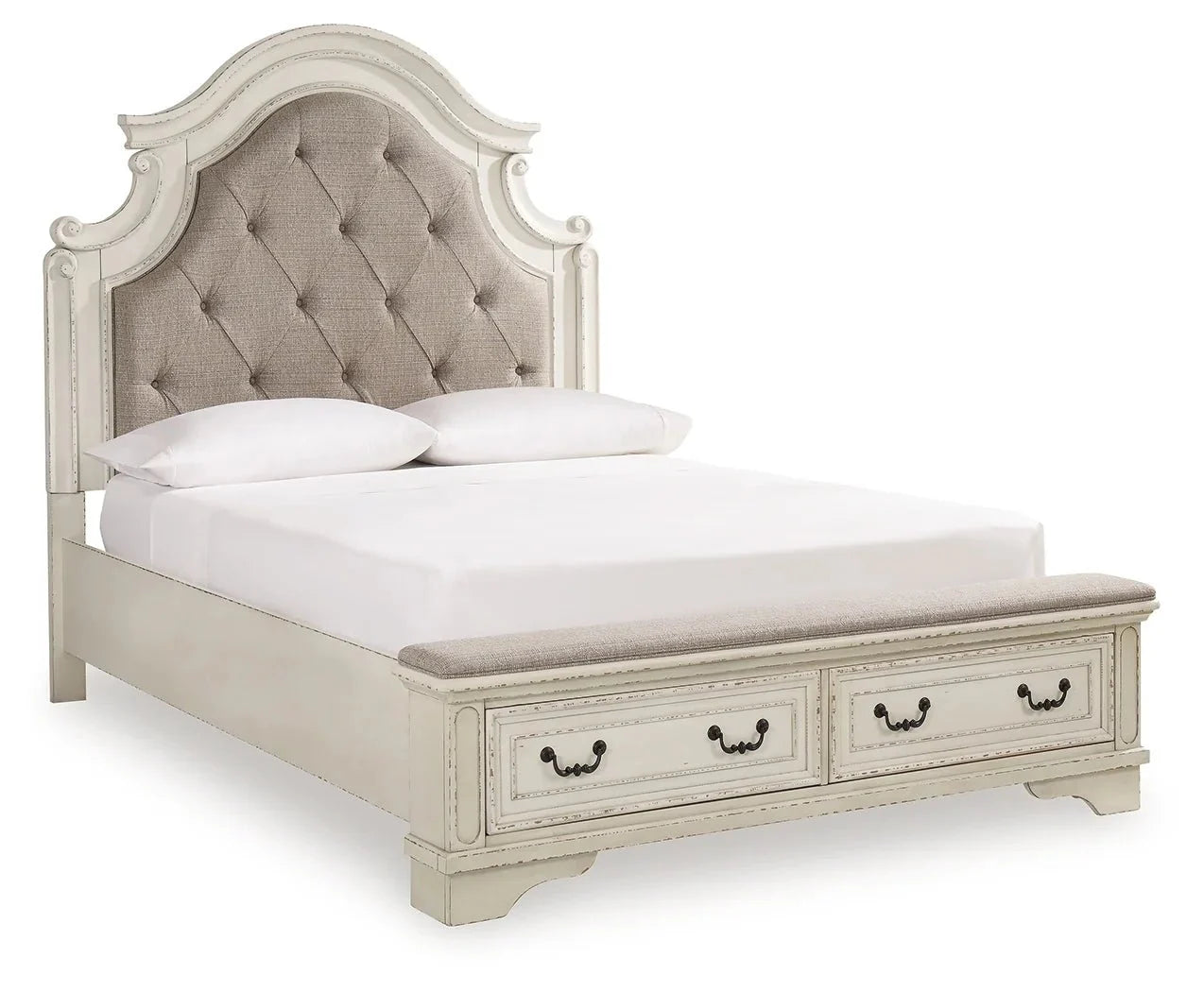 Realyn Queen Upholstered Bed With Storage