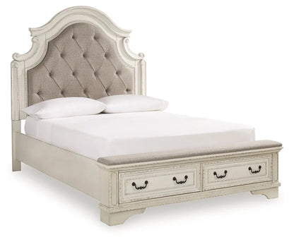 Realyn Queen Upholstered Bed With Storage