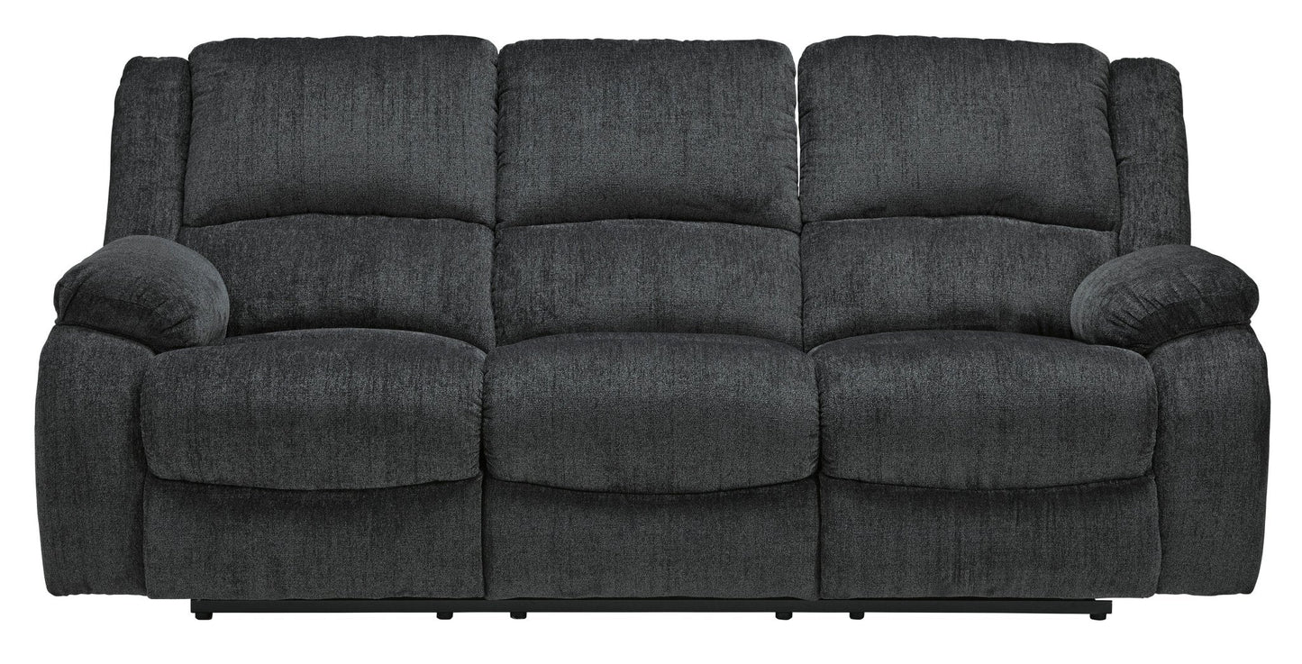 Draycoll Reclining Sofa & Loveseat with Free Recliner
