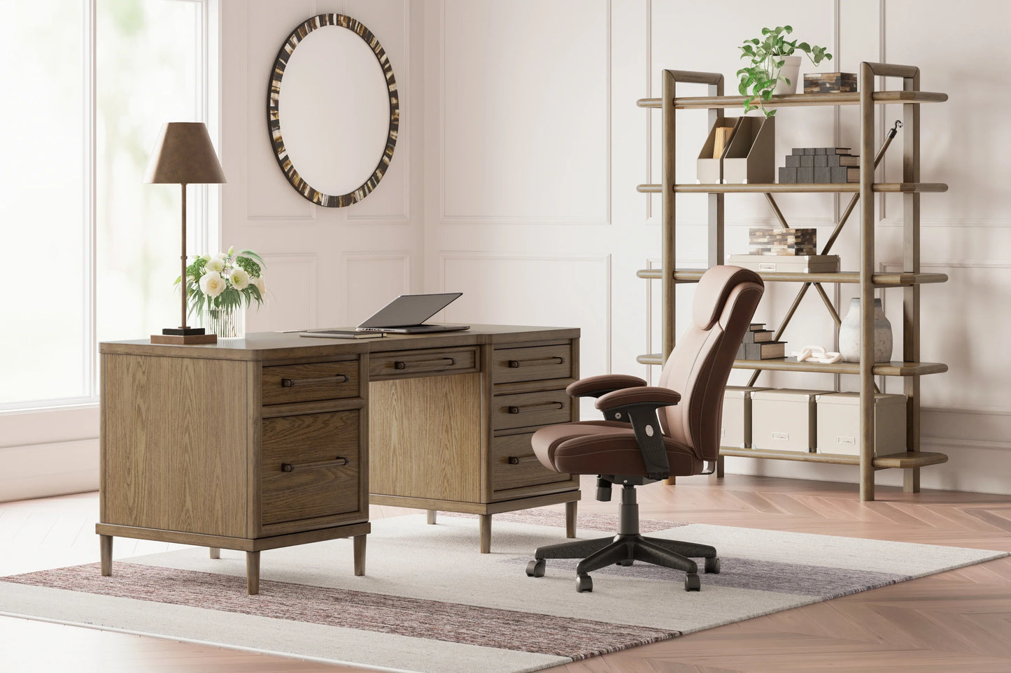 Roanhowe 68" Home Office Desk | Ashley Homestore