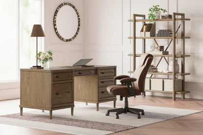Roanhowe 68" Home Office Desk | Ashley Homestore