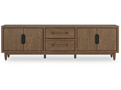 Roanhowe TV Stand And Home Office Desk Set