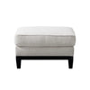 Romanian Key Beige Ottoman