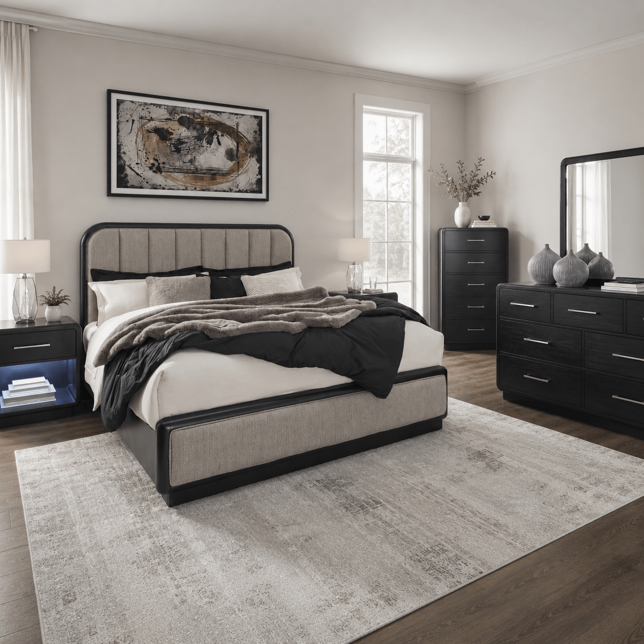 Rowanbeck Bedroom king set 