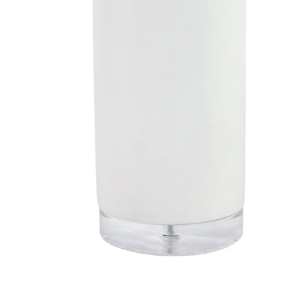 S/2 13/11" Colchester Wood And Mica Resin Candle H