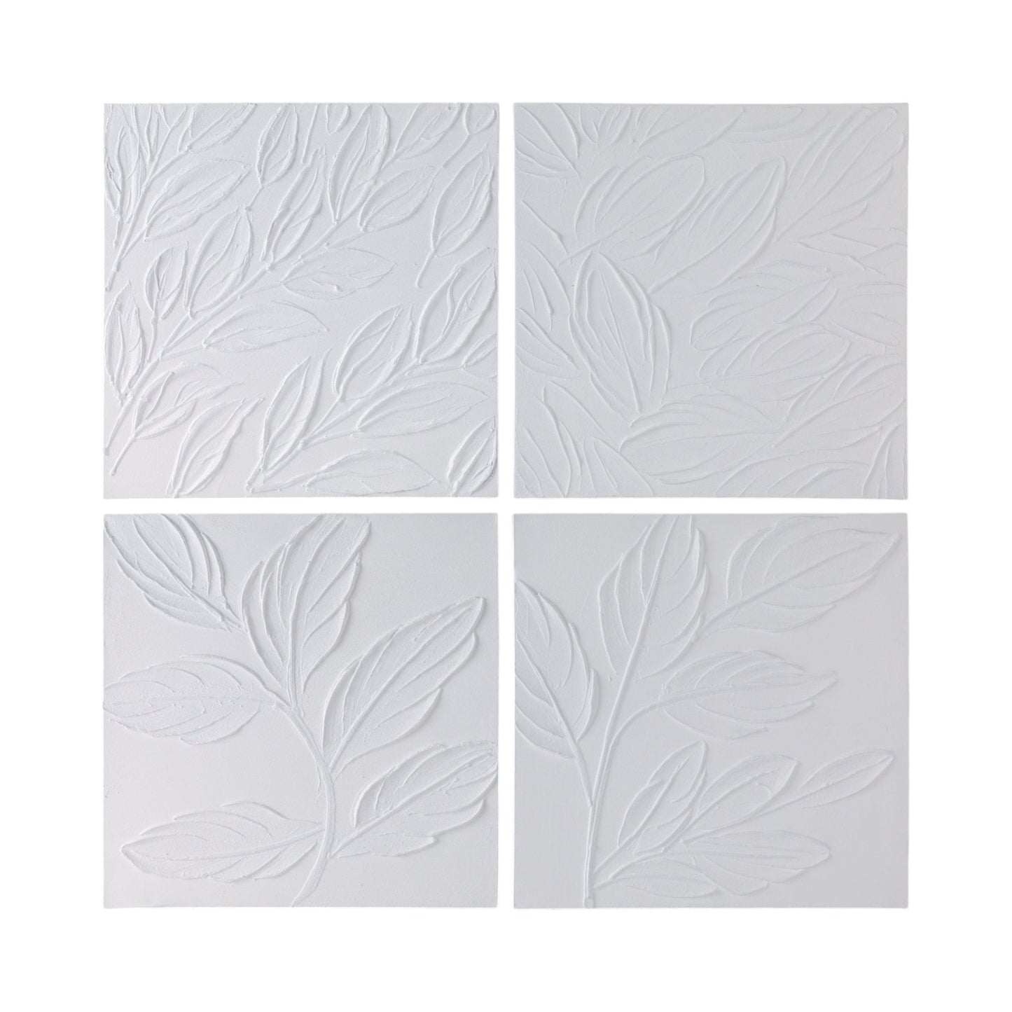 S/4 20X20 MAEVE HANDPAINTED DIMENSIONAL WALL ART