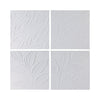 S/4 20X20 MAEVE HANDPAINTED DIMENSIONAL WALL ART