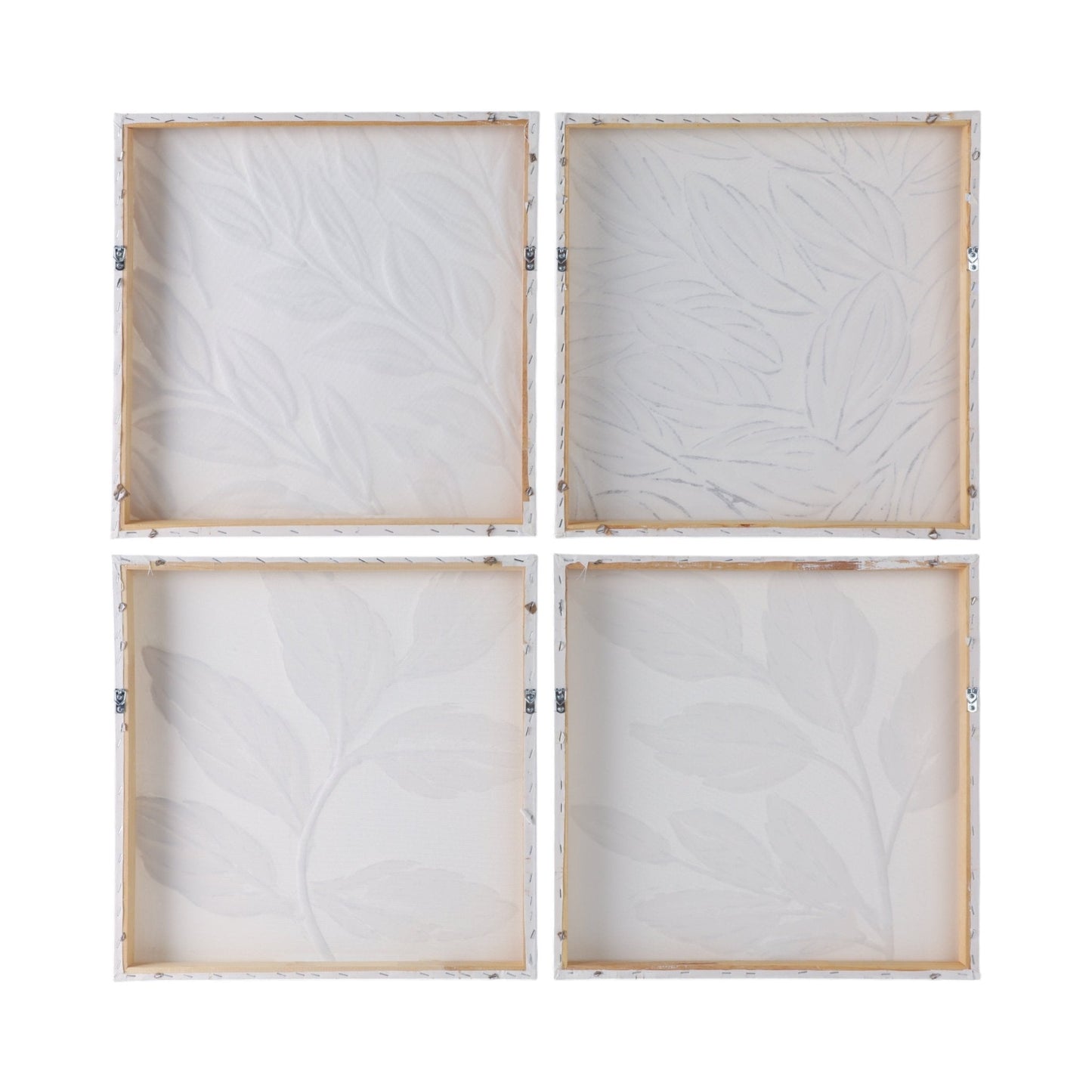 S/4 20X20 MAEVE HANDPAINTED DIMENSIONAL WALL ART