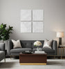 S/4 20X20 MAEVE HANDPAINTED DIMENSIONAL WALL ART