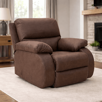 Scranto Reclining Sofa & Loveseat with Free Recliner