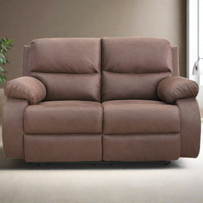 Scranto Reclining Sofa & Loveseat with Free Recliner