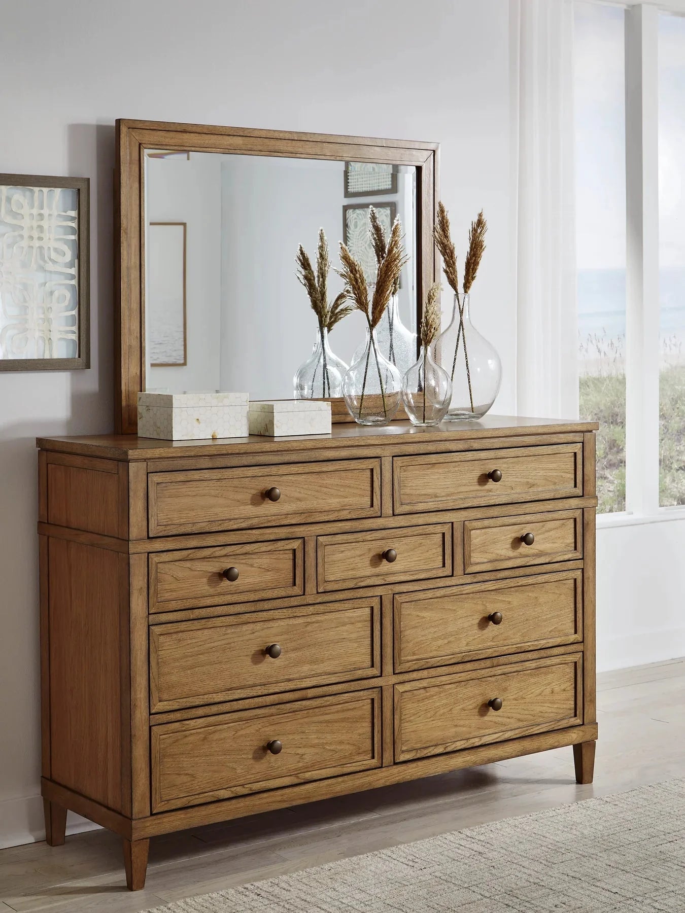 Sharlance Queen Upholstered Panel Bedroom Set
