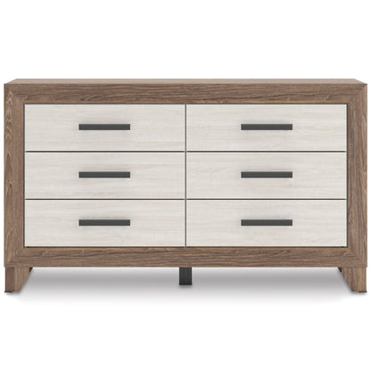 Laigmeyer Six Drawer Dresser and Mirror
