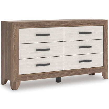 Laigmeyer Six Drawer Dresser and Mirror