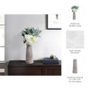 Shelvin 3d Printed Porcelain Vase, Multi |EV21283-02