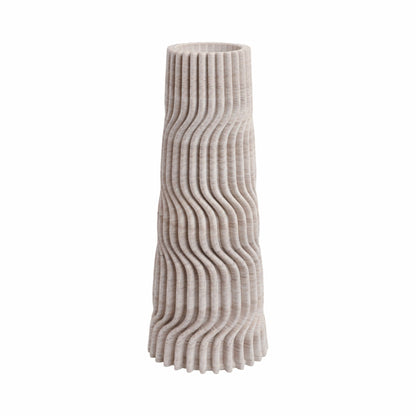 Shelvin 3d Printed Porcelain Vase, Multi |EV21283-02