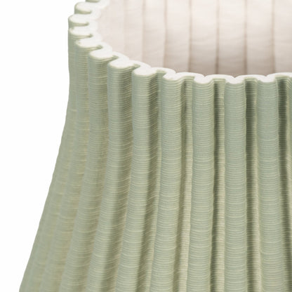 Somerset 3d Printed Vase, Oil Green |EV20076-02