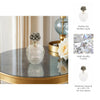 Stella Stone And Glass Jar |EV20126-02