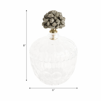 Stella Stone And Glass Jar |EV20126-02