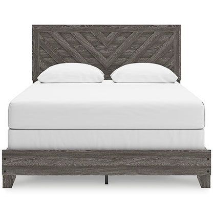 Sylveri Queen Chevron Panel Bed