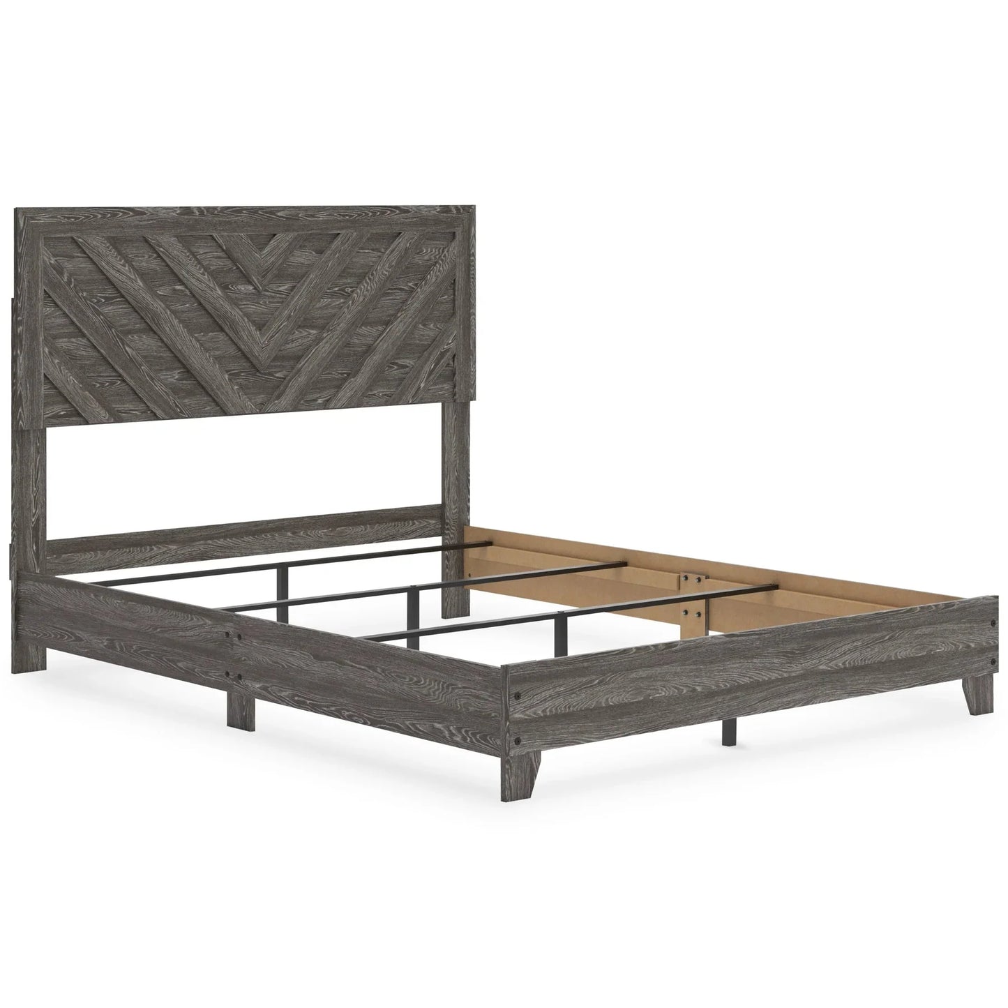 Sylveri Queen Chevron Panel Bedroom