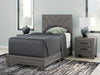 Sylveri  Chevron Panel  Twin Bed