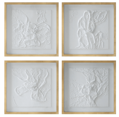 Textured Whispers Framed Print s/4