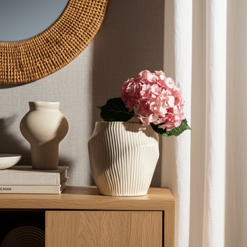 Tihany Blue/Cream Vase |EV21713-06
