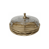 Ttray with glass dome |JO-5011