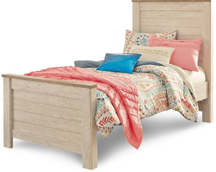 Willowton Twin Panel  Kids Bed